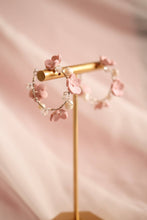 Load image into Gallery viewer, Flora Hoop in Carnation Pink
