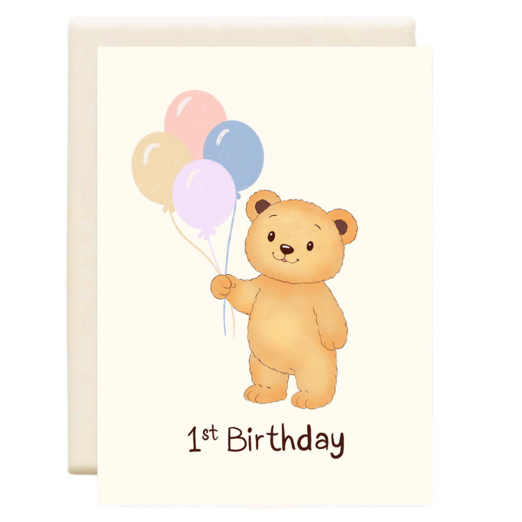 1st Birthday 2 | Baby Greeting Card