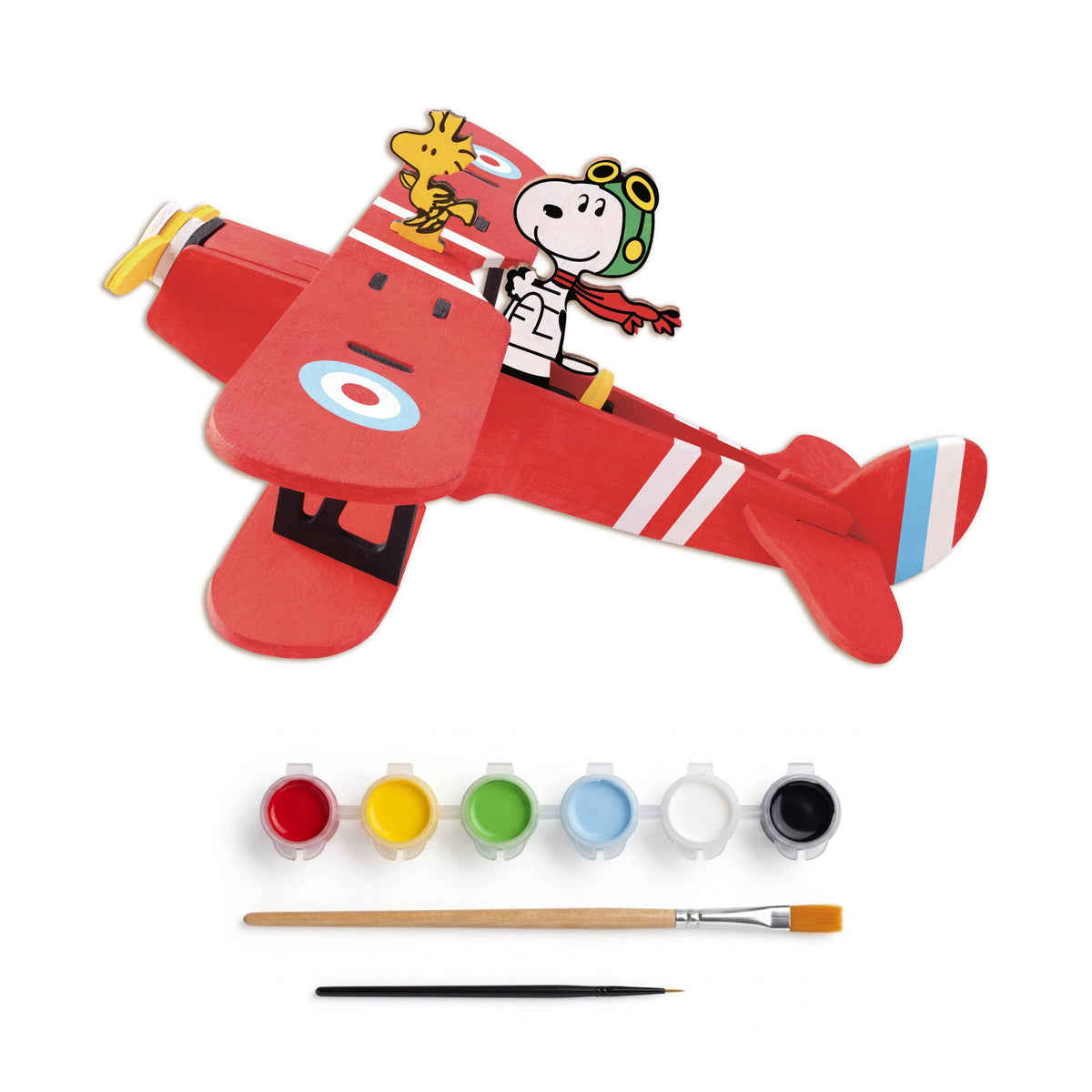 Peanuts Snoopy Flying Ace Paint Kit - 3D Puzzle