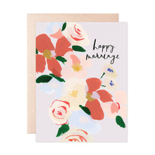 Load image into Gallery viewer, Happy Marriage Bouquet Card
