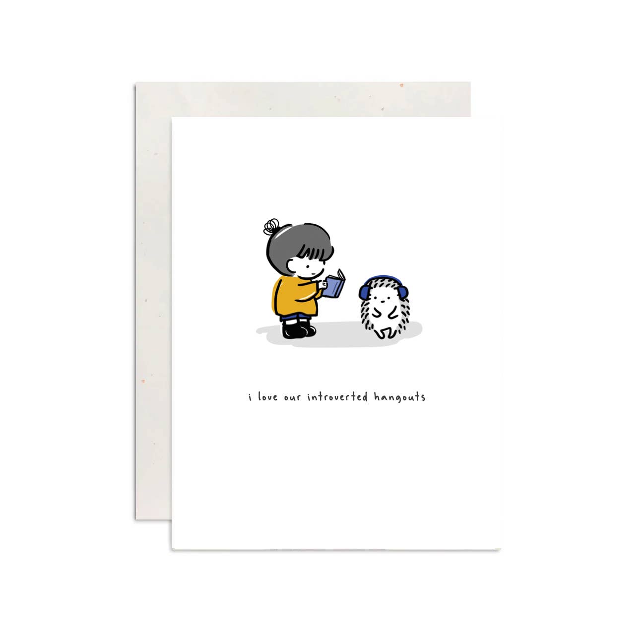 Introverted Hangouts Card