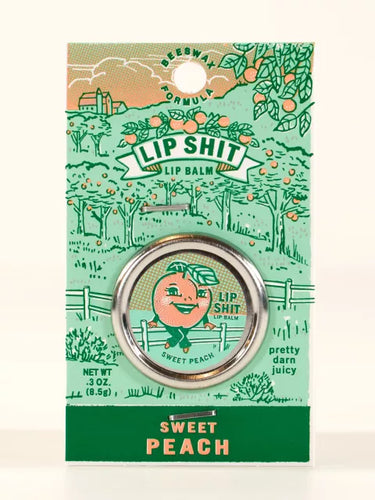 Lip Shit Sweet Peach Lip Balm - Front & Company: Gift Store