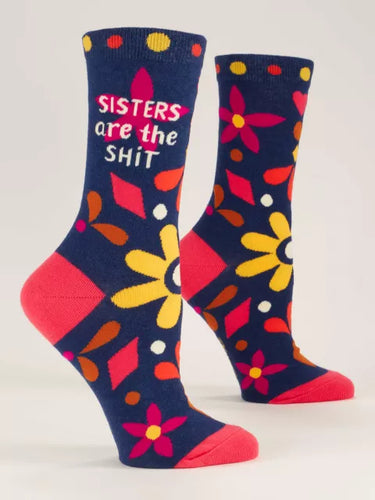 Sisters Are The Shit Crewsocks - Front & Company: Gift Store