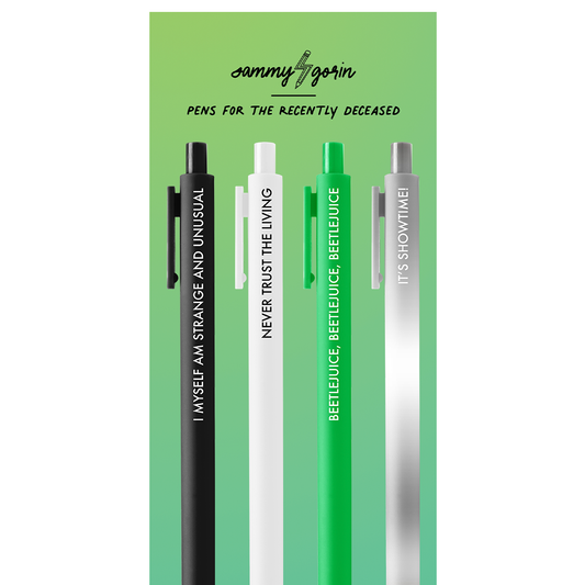 Pens for the Recently Deceased Pen Set