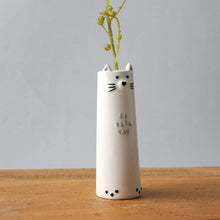 Load image into Gallery viewer, Send With Love Cat Bud Vase  In Gift Box
