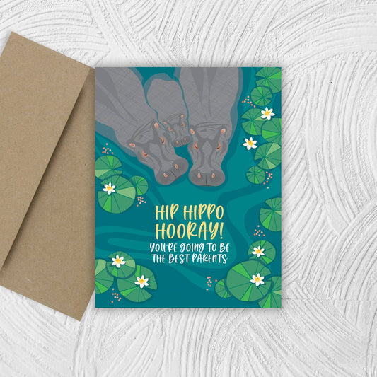 Best Parents Hippos Card