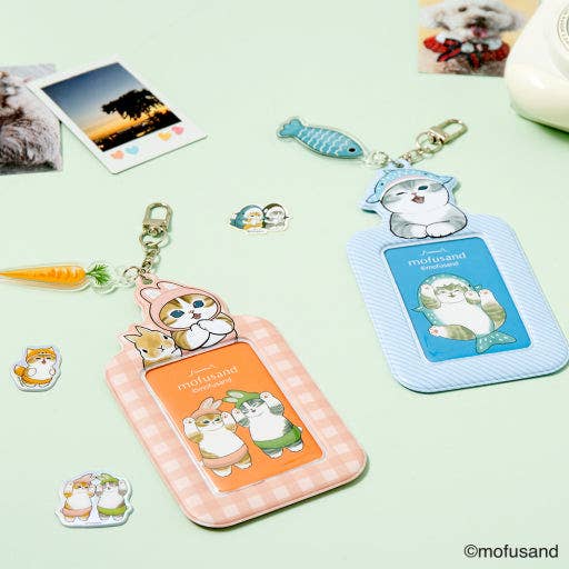 Mofusand Photo Card Multi Keyring