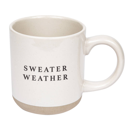 Sweater Weather Stoneware Coffee Mug - Christmas Home Gifts - Front & Company: Gift Store