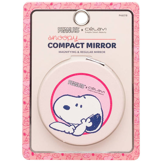 CELAVI X PEANUTS SNOOPY COMPACT MIRROR, p 46018