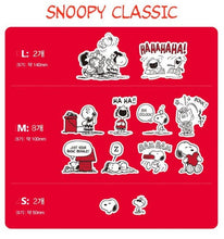 Load image into Gallery viewer, Peanuts Snoopy Deco Variety Stickers 12PCS Packs
