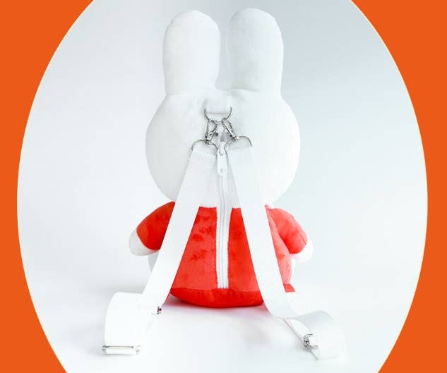 Miffy Backpack is Back! Plush Point Backpack Deco Bag Pouch