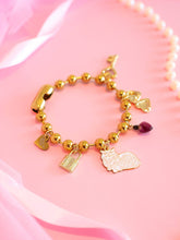 Load image into Gallery viewer, Charm Bracelet- Coquette
