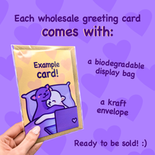 Load image into Gallery viewer, Cute Cat Card for Mom | Love You, Mom! | Wholesome Cat.
