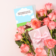 Load image into Gallery viewer, Cute Anniversary Friendship Card (My favorite thing to do)
