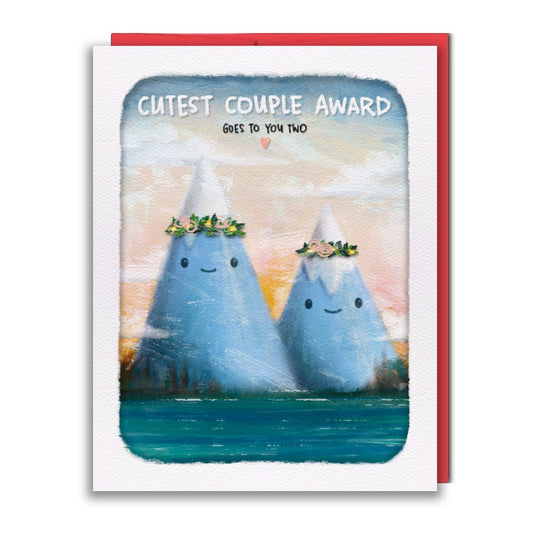 Cutest Couple Award Wedding or Anniversary Card