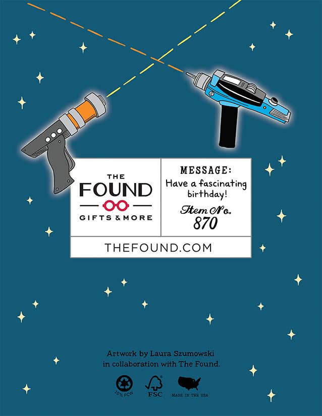 Live Long and Prosper Birthday Card