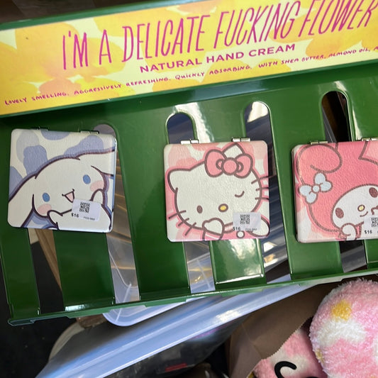 Sanrio Square Compact Mirror Assorted
