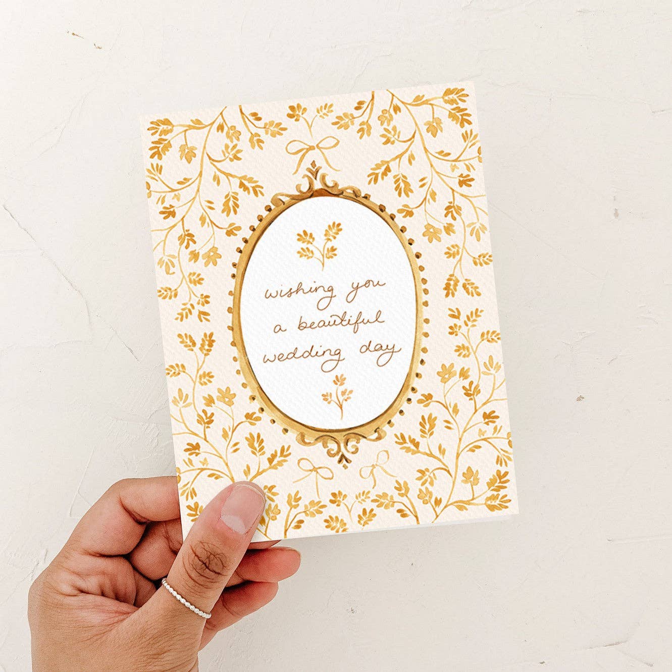 Ornate Wedding Day Card