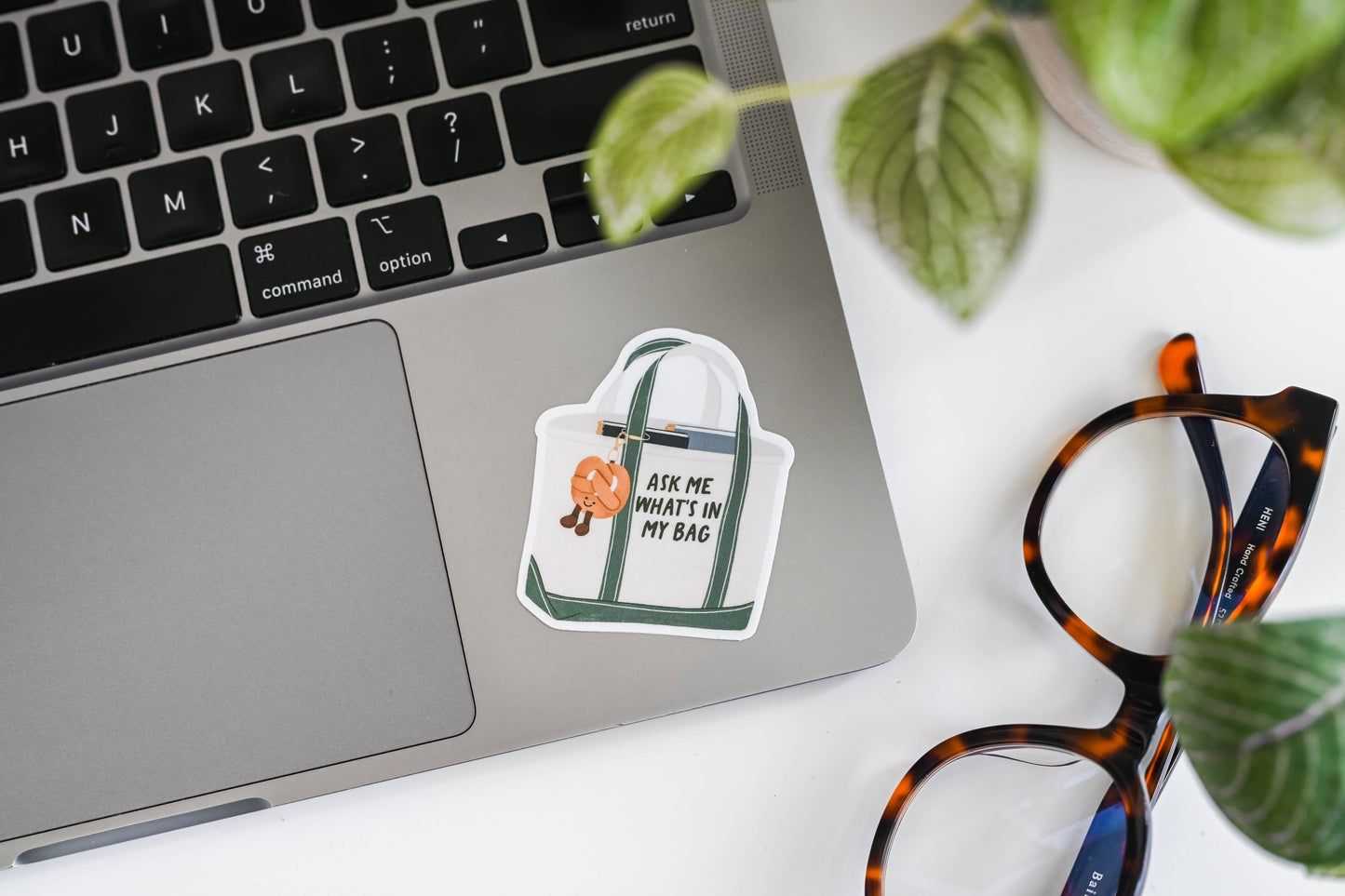 Ask Me What's In My Bag Sticker