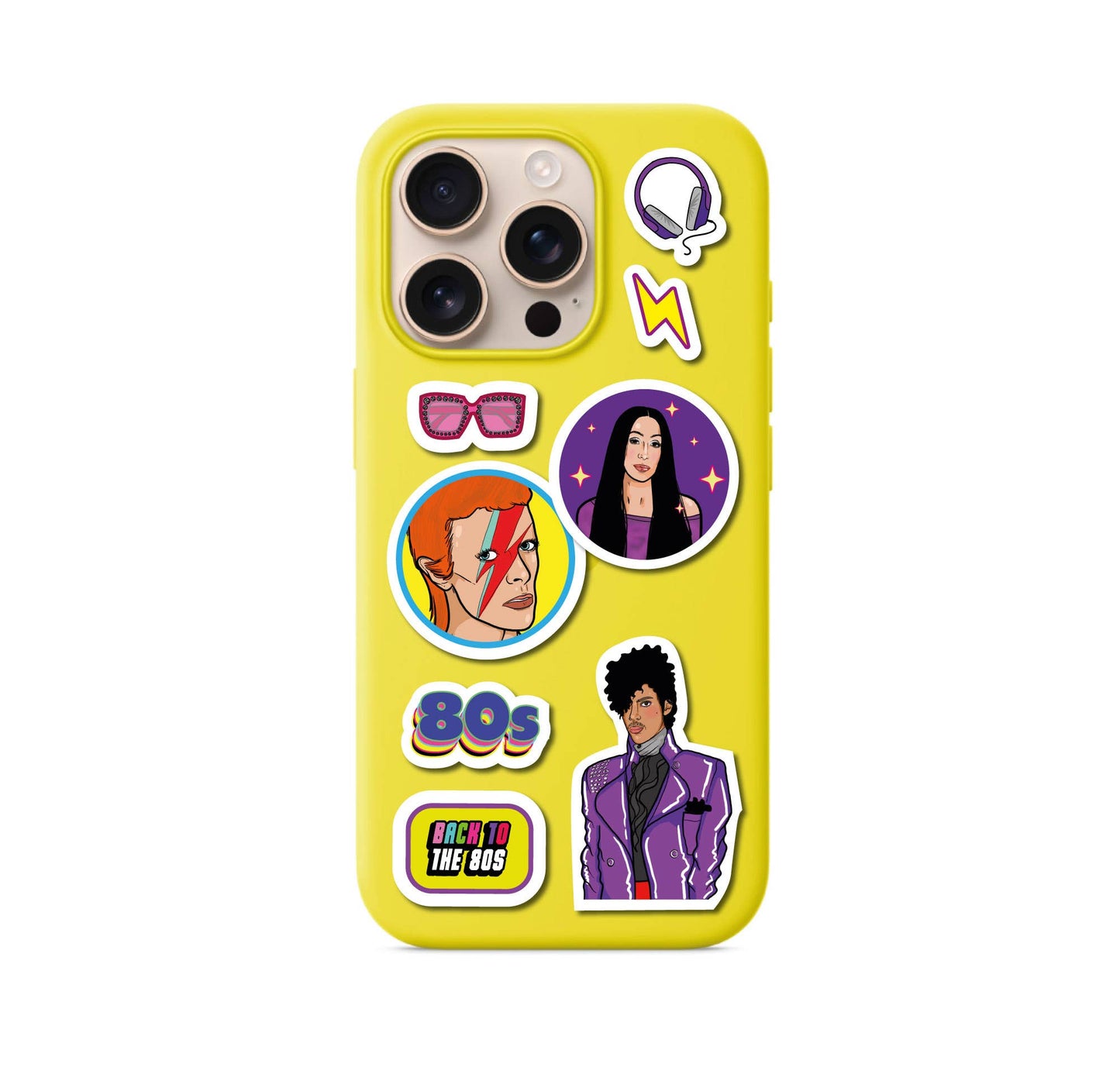 80's Icons A5 Sticker Sheet