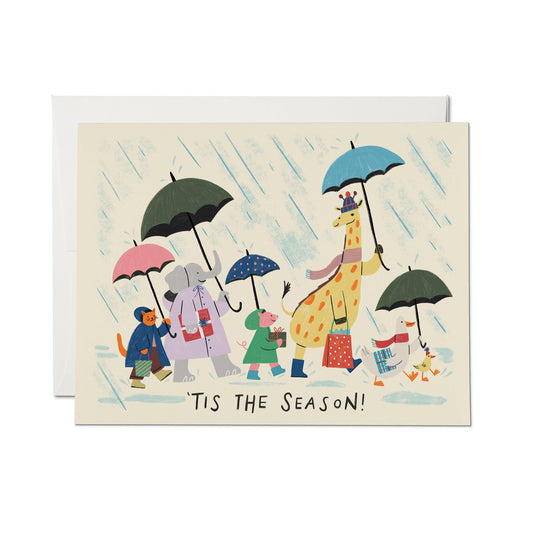 Rainy Season greeting card
