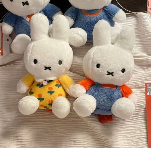 Limited Family Dress up Family Miffy Plush Bag Keychains