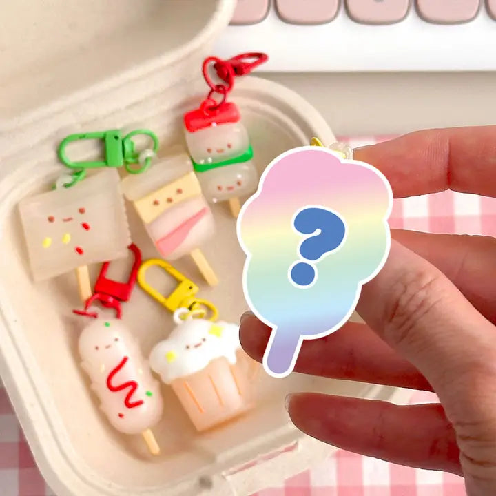 Grilled Under the Sun – Random Skewer Keyring