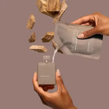 Refillable Santal Blanc Moisturizing Pocket Sanitizer