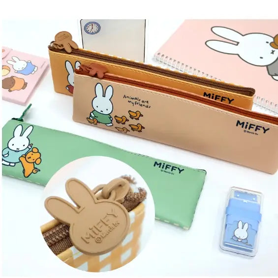 Miffy Double-Sided Slim Pouch Pencil Case