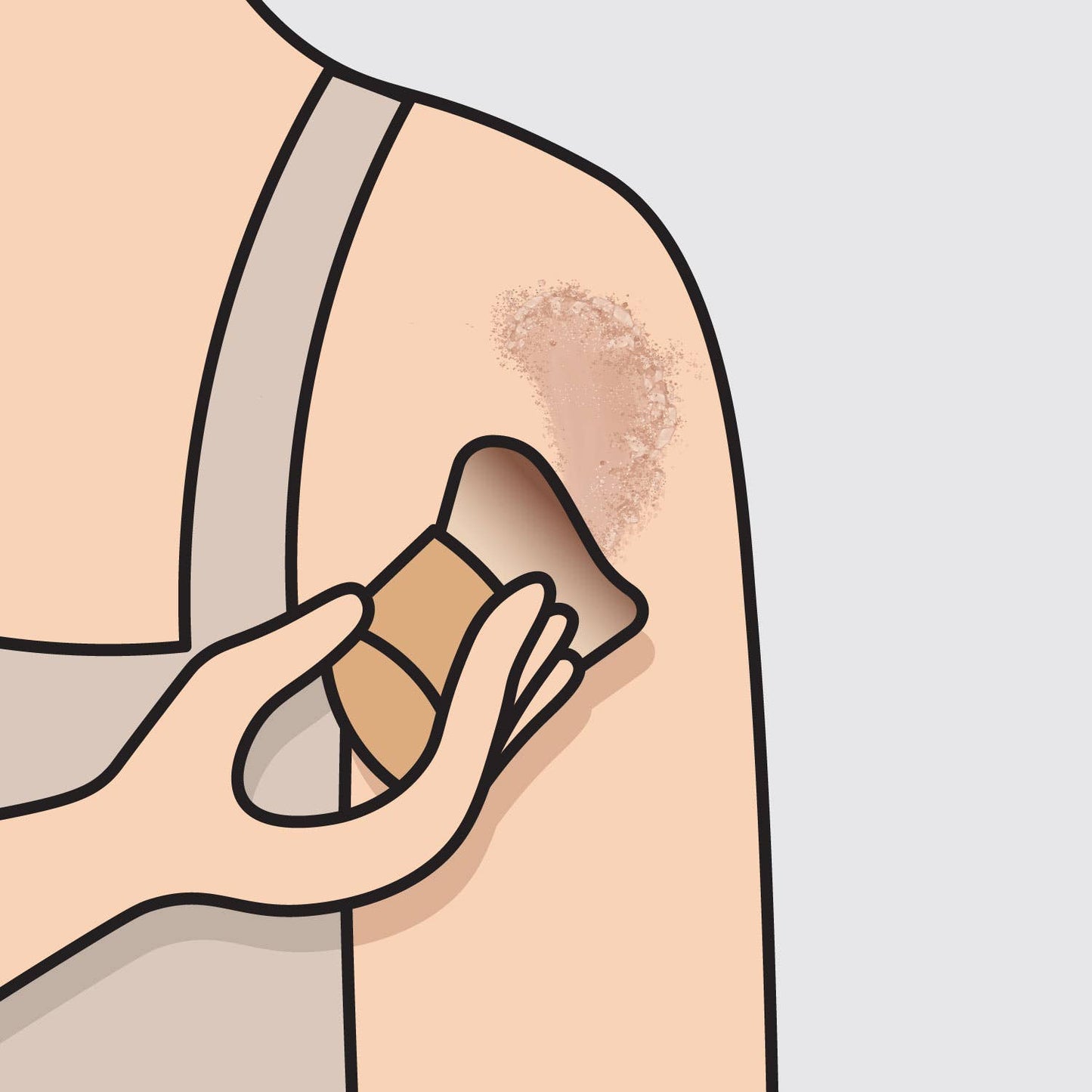 Lindo Body Brush (Curved Top)