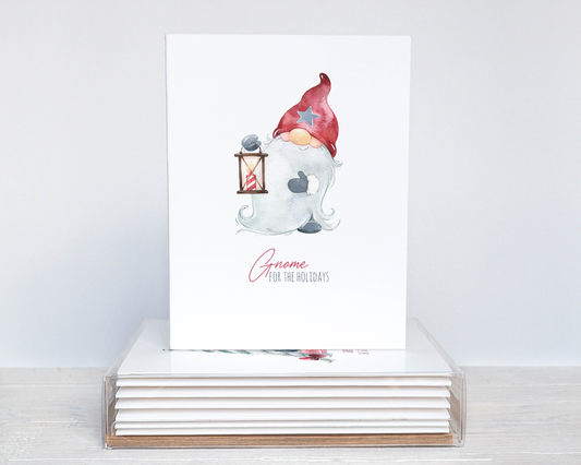 Gnome for the Holidays Cards