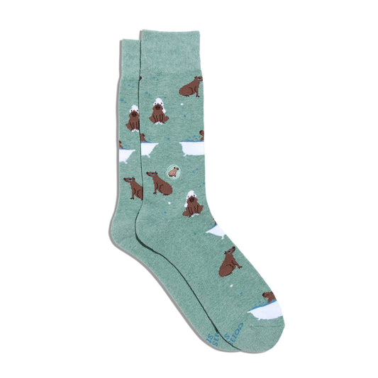 Socks that Support Mental Health | Green Capybaras