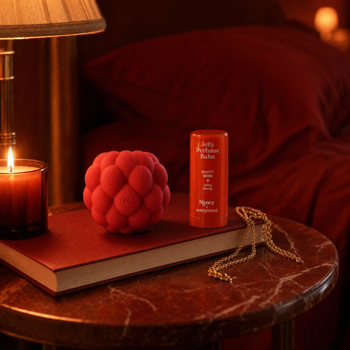 Jelly Perfume Balm | Solid Perfume Stick | Berry