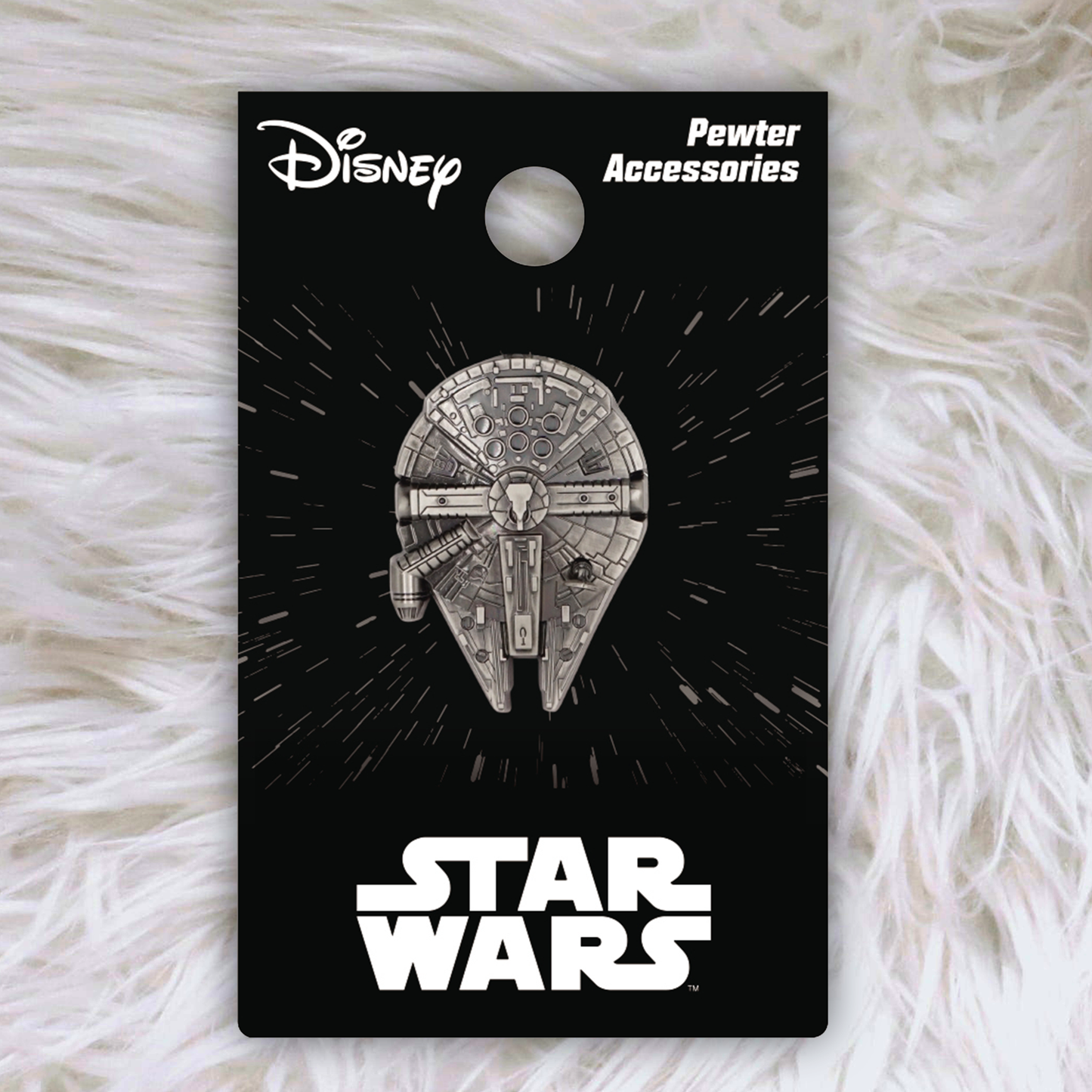Millennium Falcon Star Wars Pewter Pin