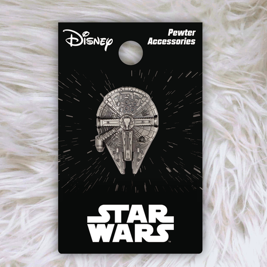 Millennium Falcon Star Wars Pewter Pin