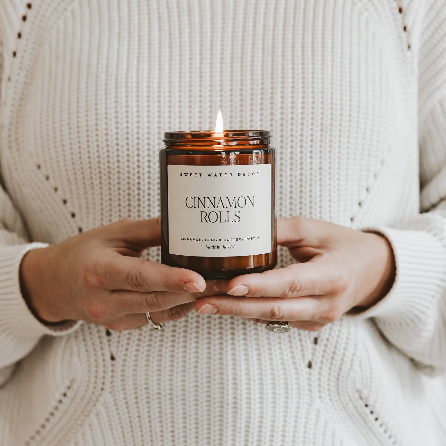 Cinnamon Rolls 9 oz Soy Candle - Fall Home Decor & Gifts