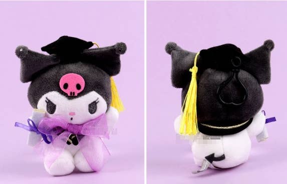 Instock! Sanrio Characters Graduation Plush Bag Charm– 13cm