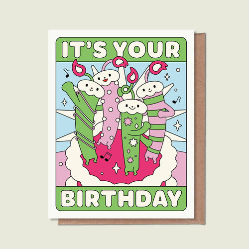 Birthday Candles Greeting Card - Front & Company: Gift Store