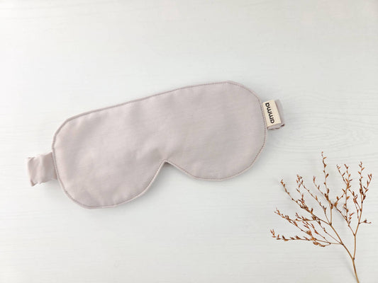 Tencel sleep mask (100% natural and vegan materials) pink