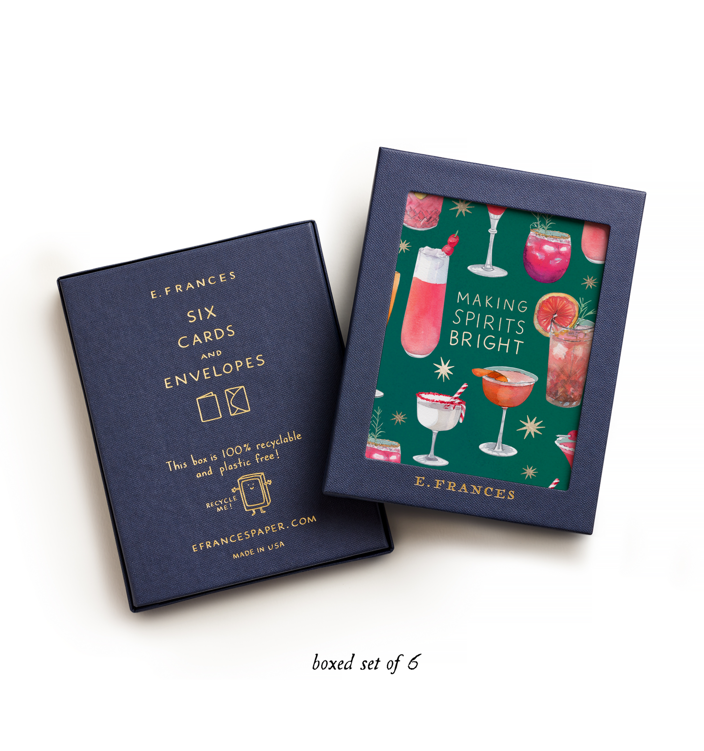 Making Spirits Bright Holiday Greeting Cards