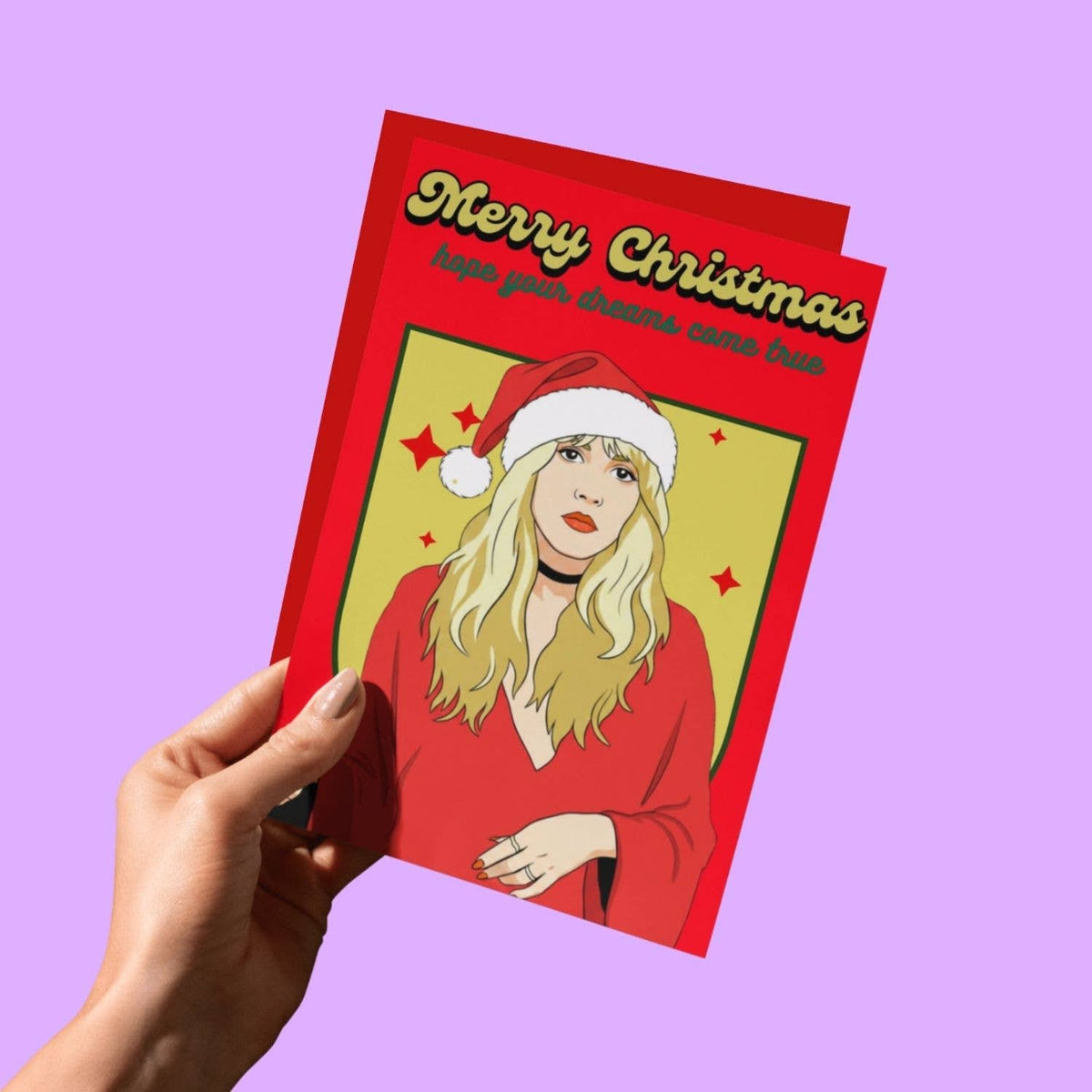 Merry Christmas Hope Your Dreams Come True A6 Card