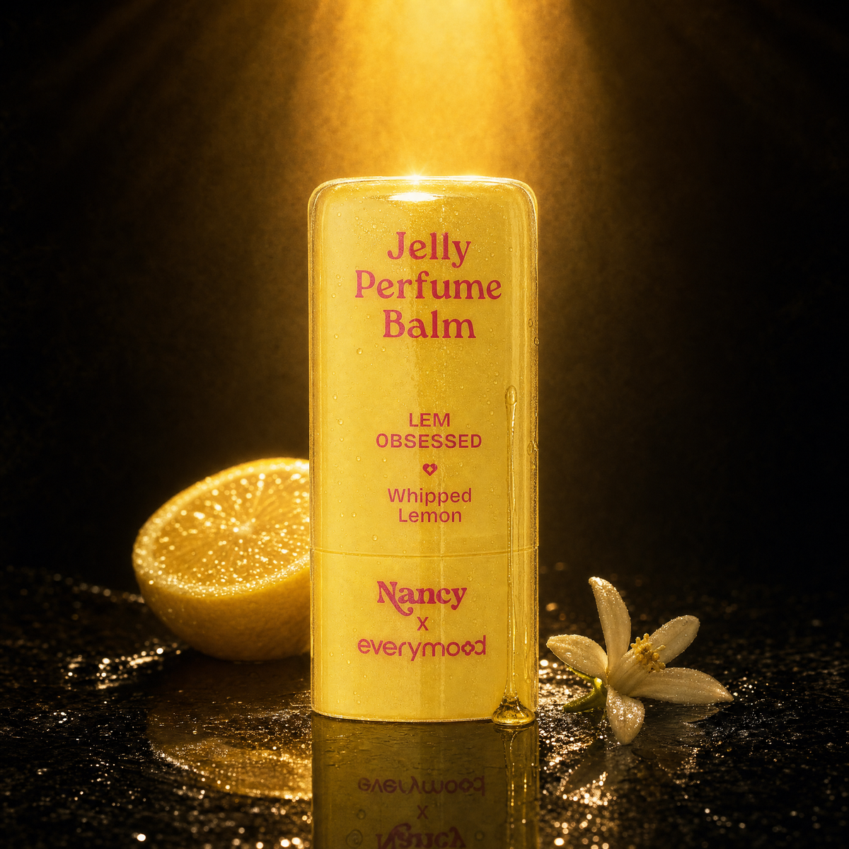 Jelly Perfume Balm | Solid Perfume Stick | Lemon