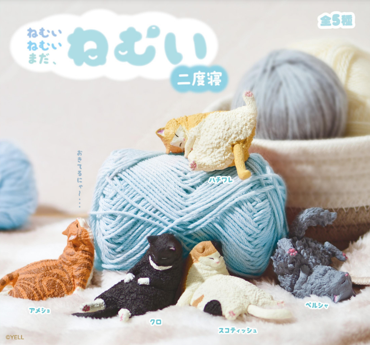 JAPANESE BLIND BOX - SLEEPY CAT 2 SURPRISE BOX