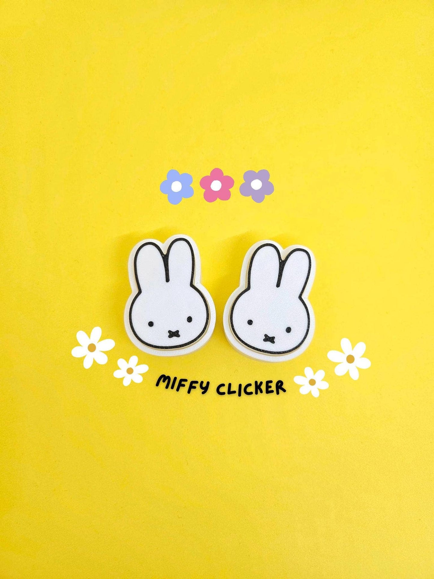 Miffy Clicker Keychain