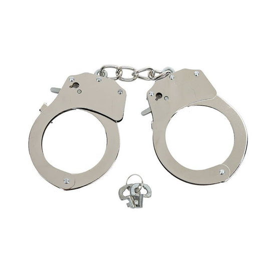 Silver Metal Handcuffs Roleplay Sexy