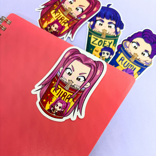 Demon Hunter's Ramen| Magnetic Bookmark(s)