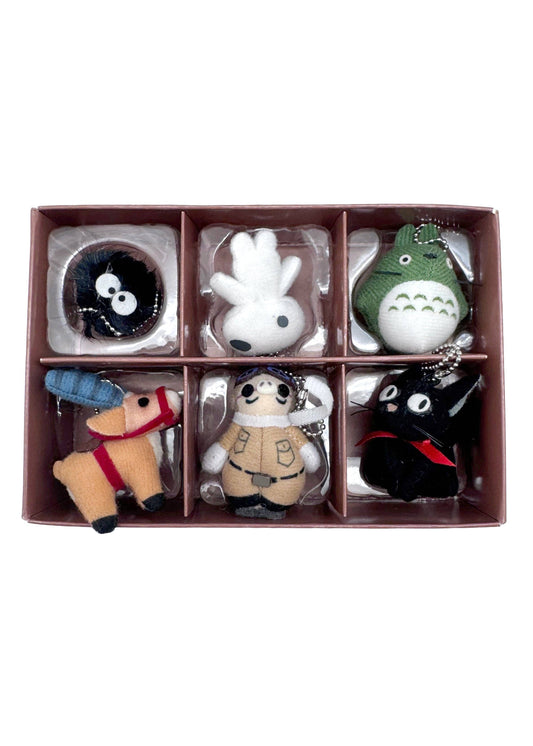 Studio Ghibli Classic Characters Plush Mascot Keychain