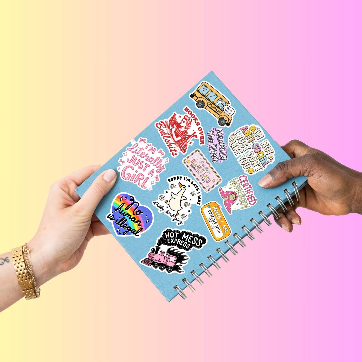 Monsters Are Real Funny Quote Monster Sticker