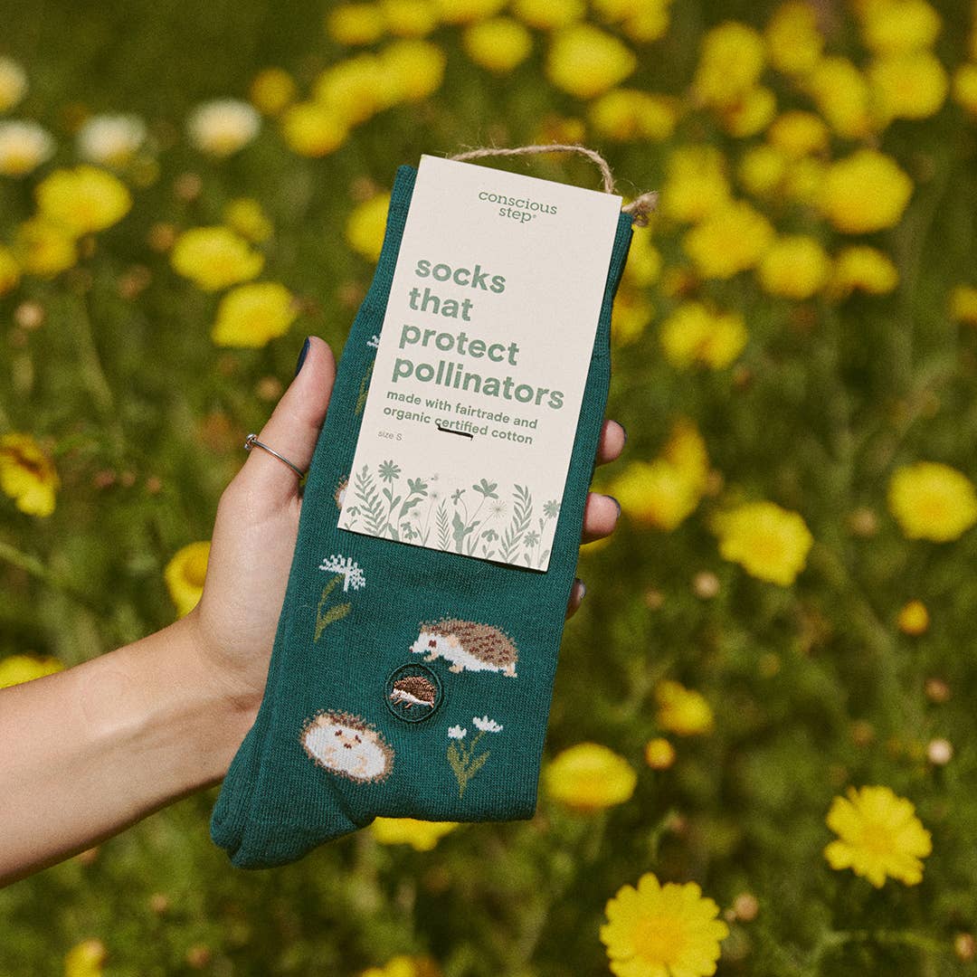Socks that Protect Pollinators | Green Hedgehogs