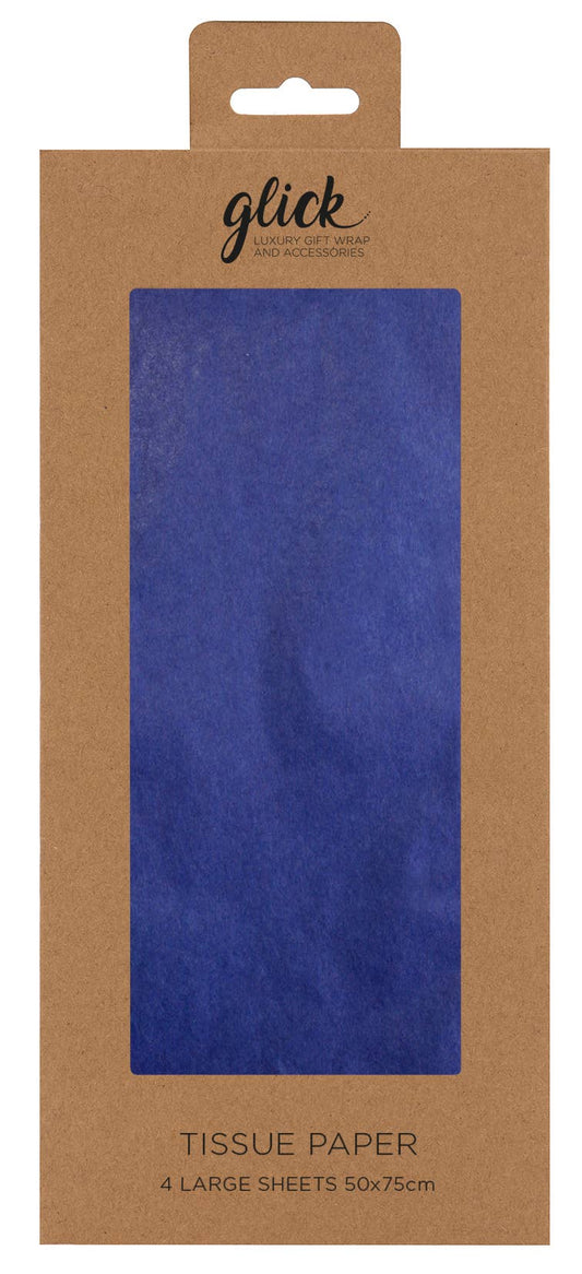 TISSUE PLAIN REFLEX BLUE